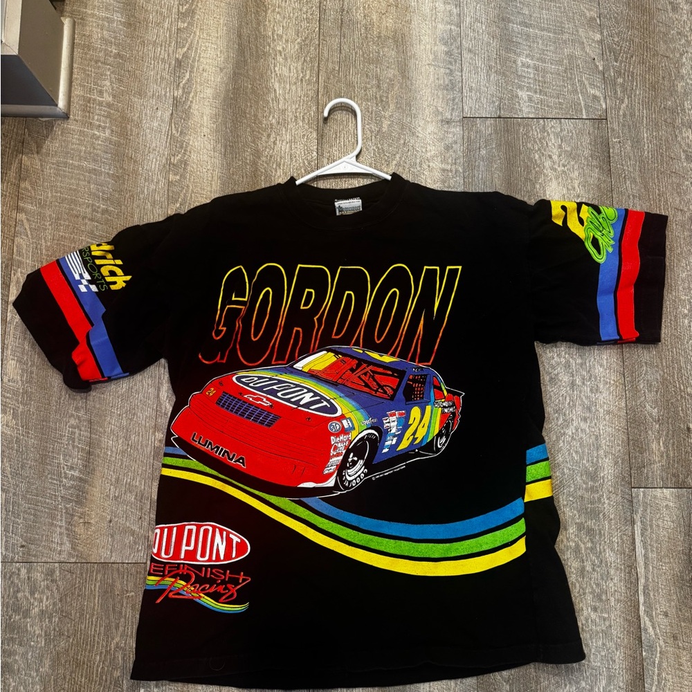 VINTAGE Nascar Jeff Gordon TEE SIZE L